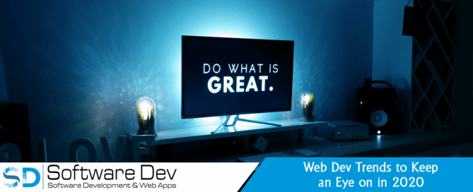a tv with the words “do what is great.” on the screen