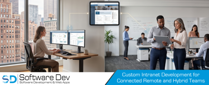 Custom Intranet Development for Connected Remote and Hybrid Teams